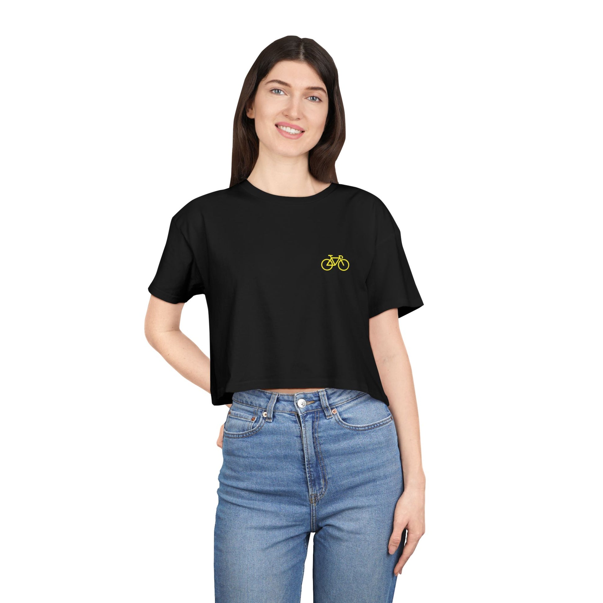Tour de France Minimalist Crop Top