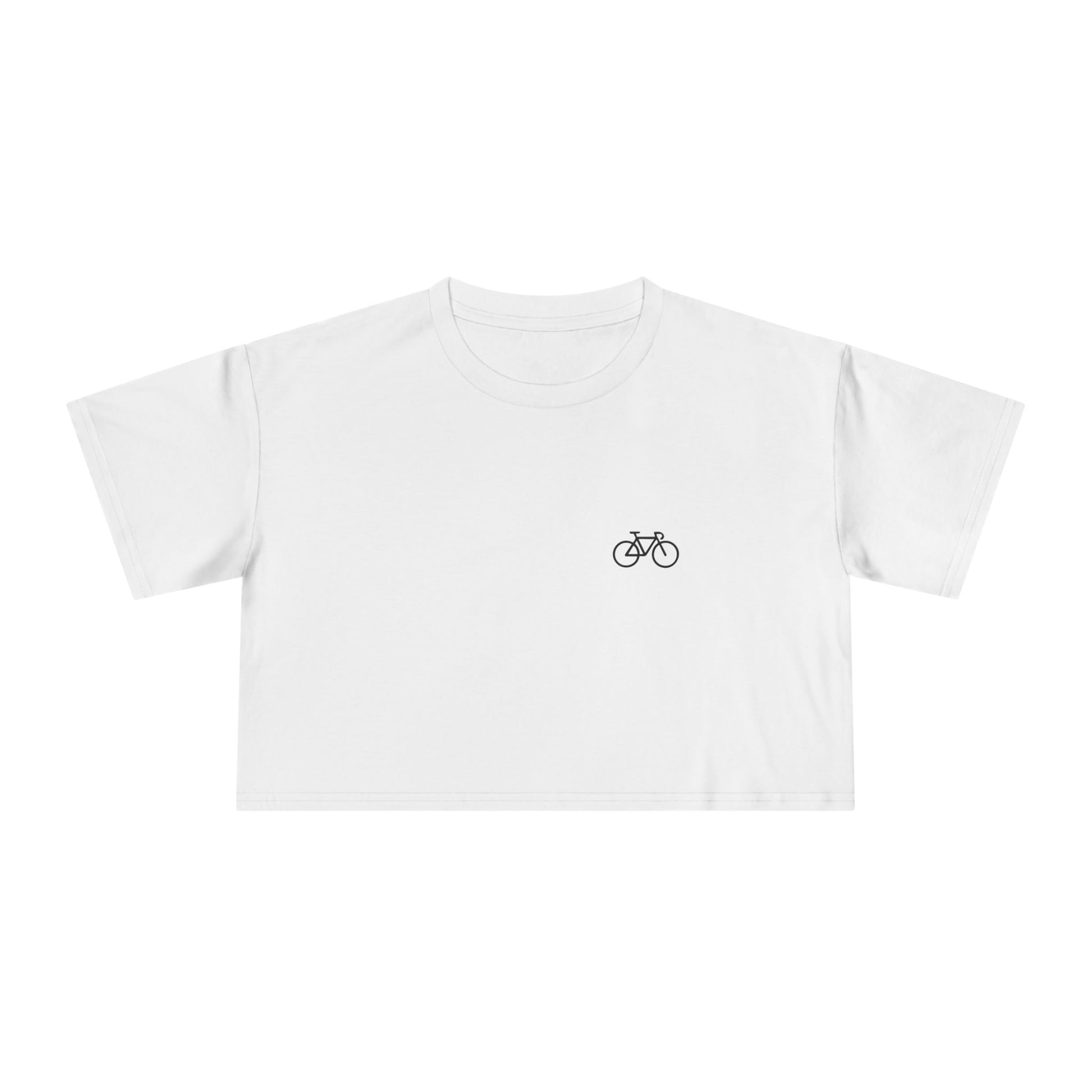 Road Bike Minimalist Crop Top